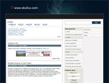 Tablet Screenshot of okullux.com